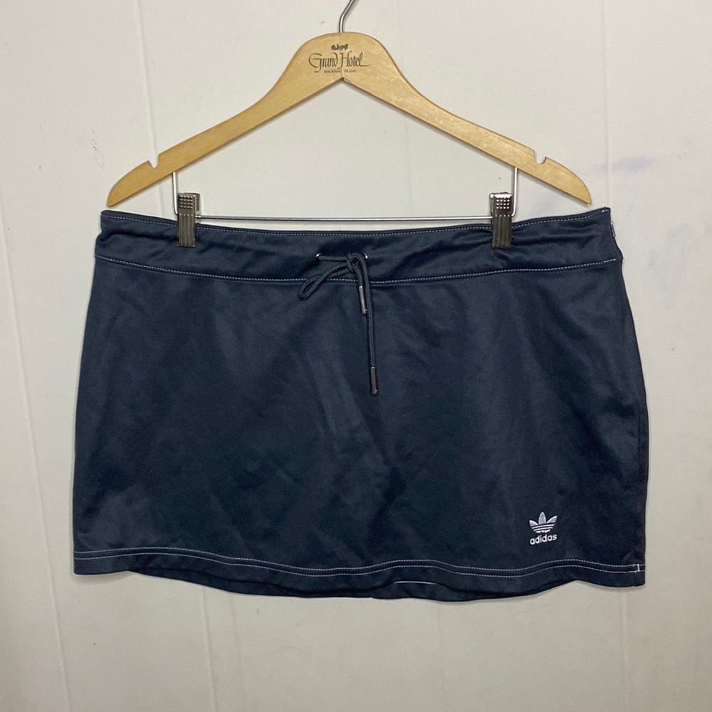 Adidas Originals Grey Athletic Skirt Trefoil Logo